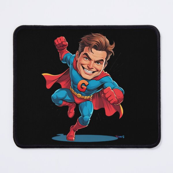 Item preview, Funny action heroe mockup 1 designed and sold by Neon G.