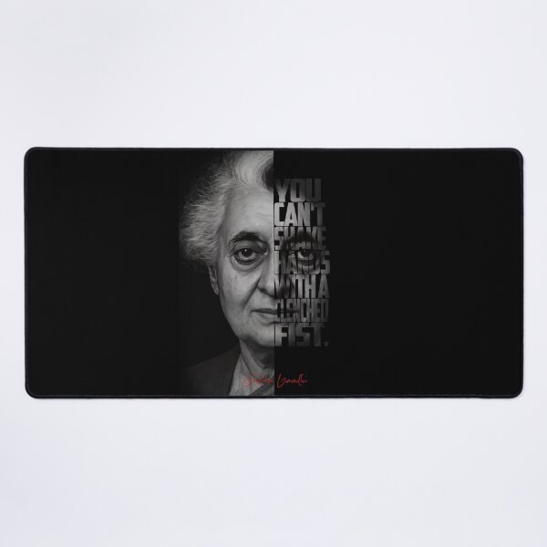 Item preview, Indira Gandhi Portrait – Black and White Art designed and sold by Enea Kelo.