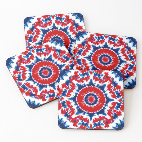 Item preview, Patriotic Red Blue Swirl Tie Dye 16 designed and sold by Tom-Johnson.