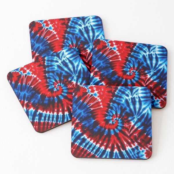Item preview, Patriotic Red Blue Swirl Tie Dye 17 designed and sold by Tom-Johnson.