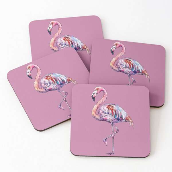 Item preview, Colorful Tropical Flamingo designed and sold by dharanna.