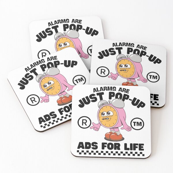 Item preview, Alarms are just pop-up ads for life designed and sold by Peerless-Prime.