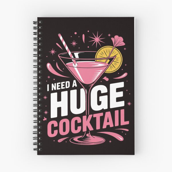 Item preview, I Need a Huge COCKtail Adult Joke Drinking Quote designed and sold by sheenmi.