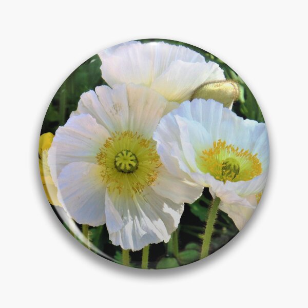 Item preview, White Floriade Flowers designed and sold by Yolanda Caporn Art.