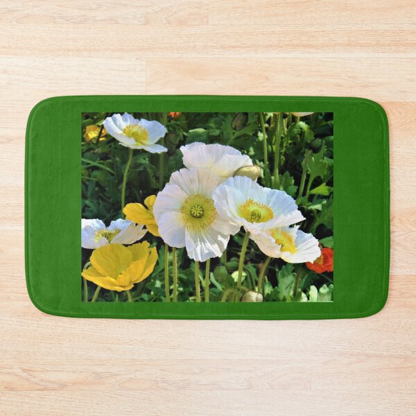 Item preview, White Floriade Flowers designed and sold by Yolanda Caporn Art.