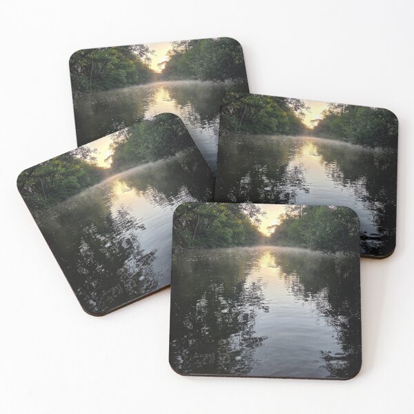 Item preview, River at sunrise designed and sold by Hefetriebe.
