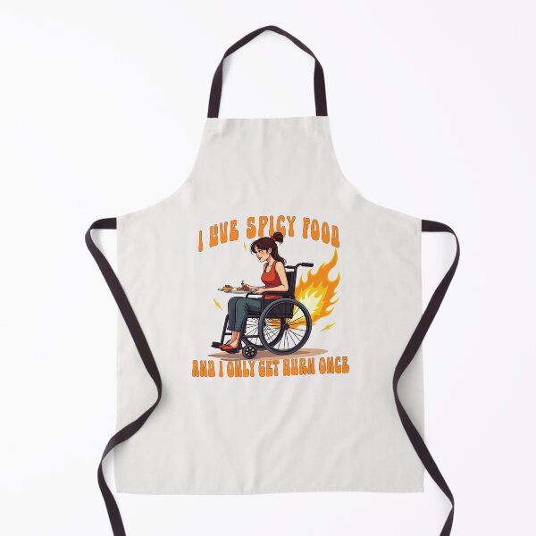 Item preview, I love spicy food and i only get burn once designed and sold by goingoncetwice.