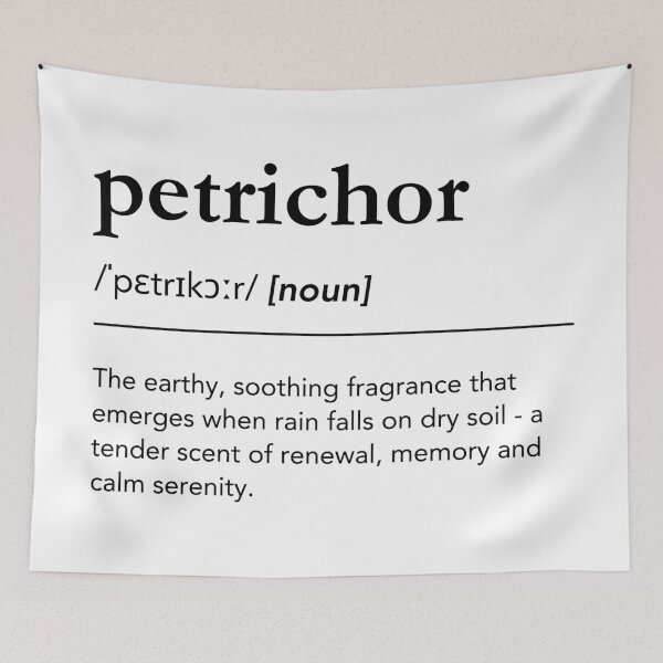 Item preview, Petrichor | The Scent of Rain on Dry Earth designed and sold by lagunaklein.