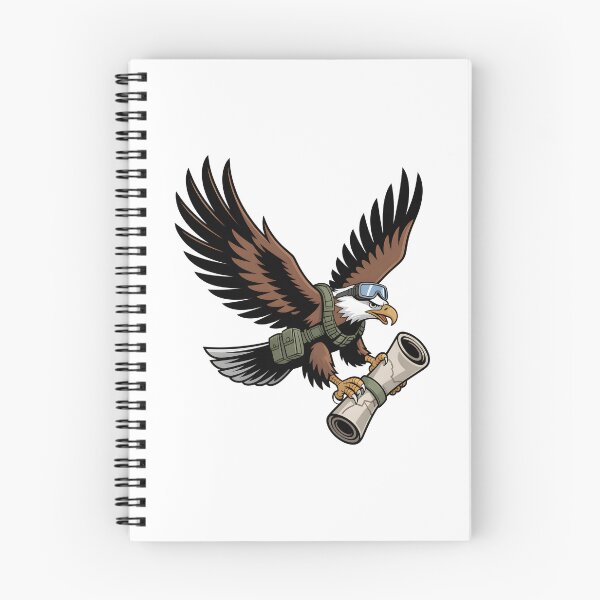 Item preview, Operation Sky Claw – Tactical Eagle in Flight designed and sold by ArtistanForge.
