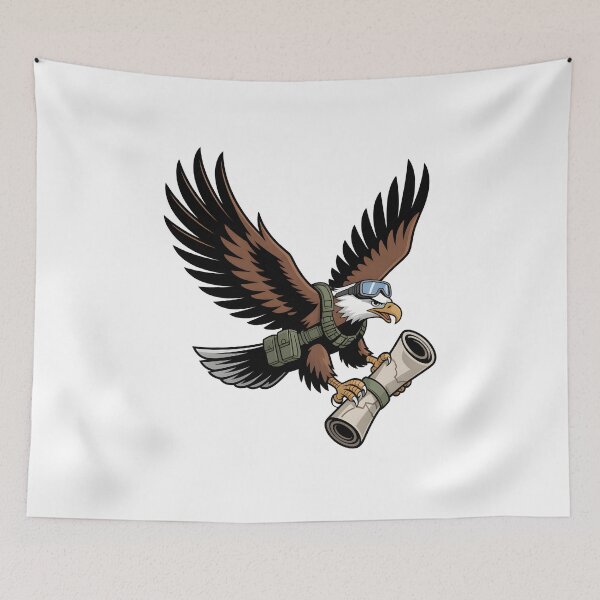 Item preview, Operation Sky Claw – Tactical Eagle in Flight designed and sold by ArtistanForge.