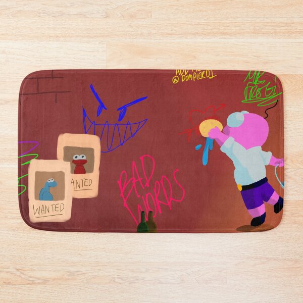 Item preview, Pim cleaning a wall  designed and sold by Pip'sCorner.