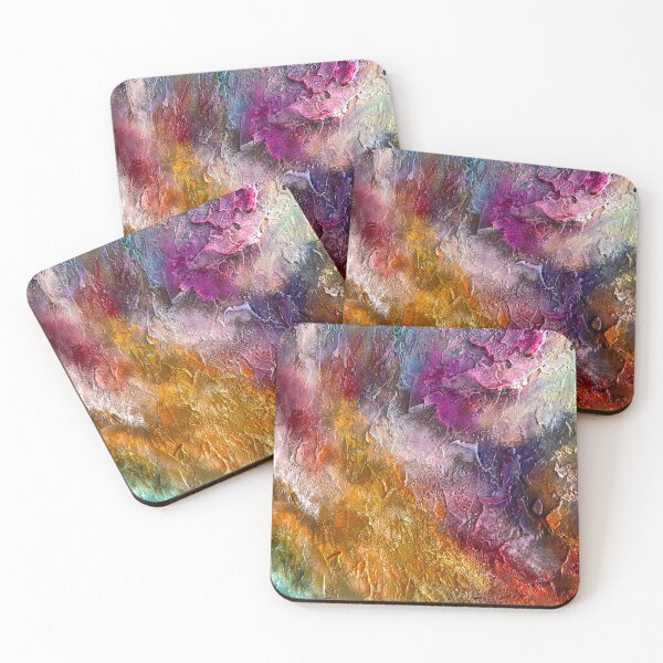Item preview, Vivid Harmony – Abstract Textured Painting designed and sold by NKArtFlow.