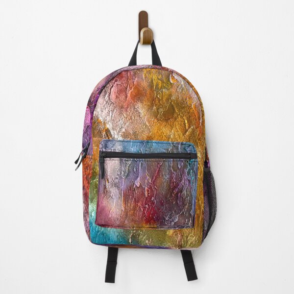 Item preview, Vivid Harmony – Abstract Textured Painting designed and sold by NKArtFlow.