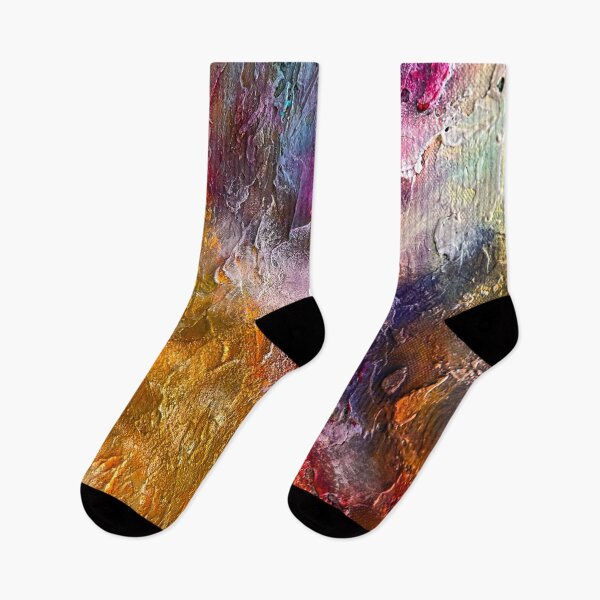Item preview, Vivid Harmony – Abstract Textured Painting designed and sold by NKArtFlow.