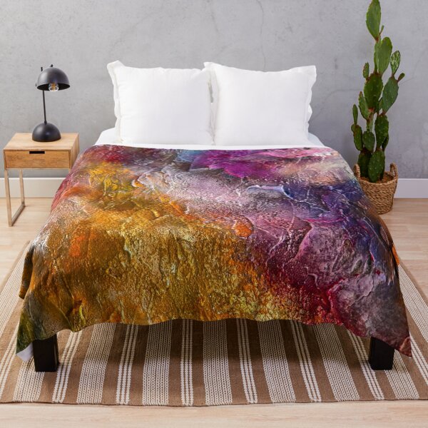 Item preview, Vivid Harmony – Abstract Textured Painting designed and sold by NKArtFlow.