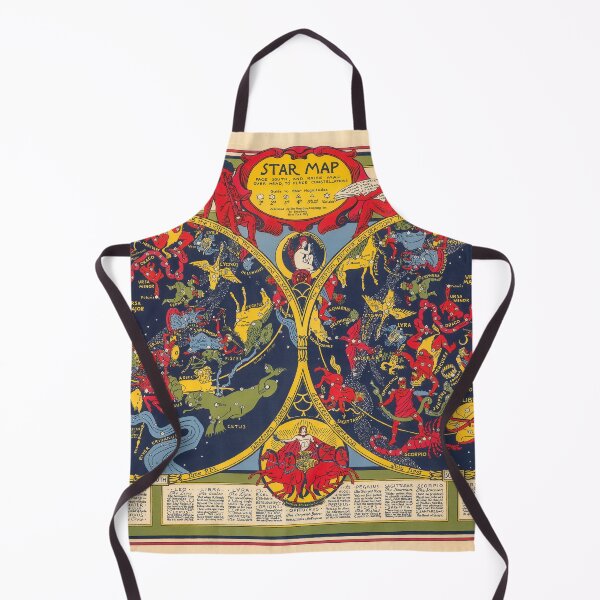 Item preview, Vintage Star Map Constellations Celestial Chart designed and sold by PetsArt.