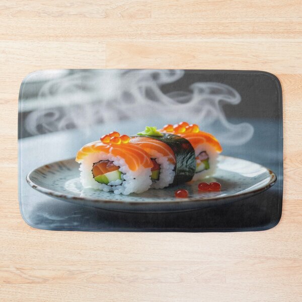 Item preview, Sushi Dreams – Fine Food Art Design with steaming elegance & Japanese flair designed and sold by FotoworldEdel.