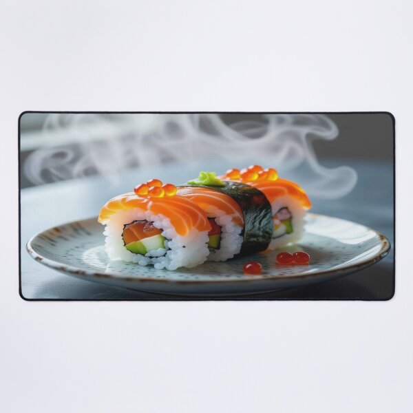 Item preview, Sushi Dreams – Fine Food Art Design with steaming elegance & Japanese flair designed and sold by FotoworldEdel.