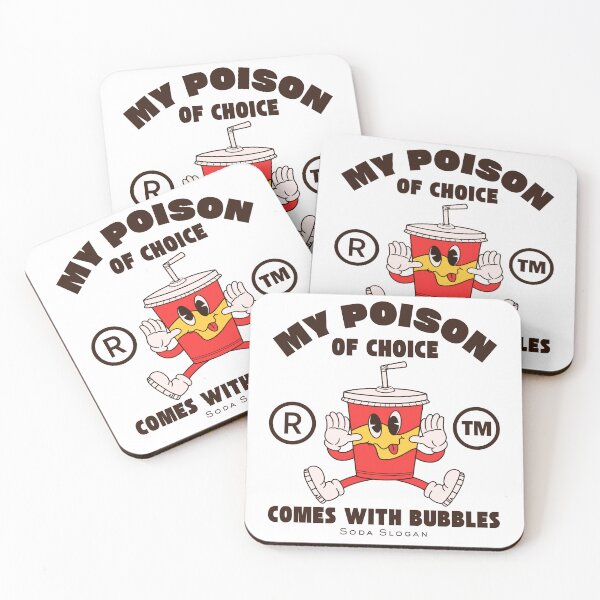 Item preview, My poison of choice comes with bubbles designed and sold by Peerless-Prime.