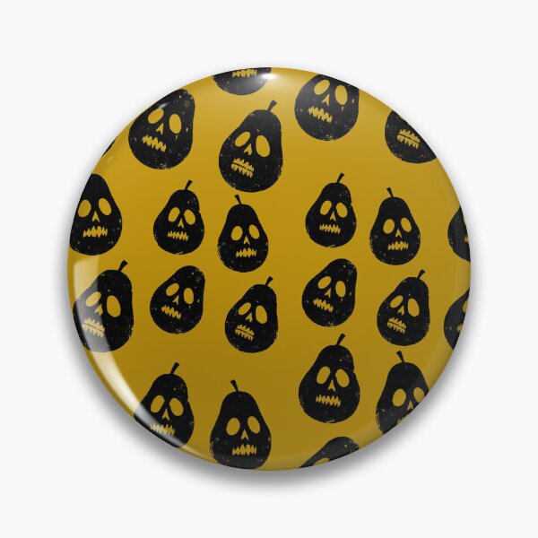 Item preview, Black & White Grunge Avocado Skulls – Gothic Halloween Pattern designed and sold by Meandmyshop.