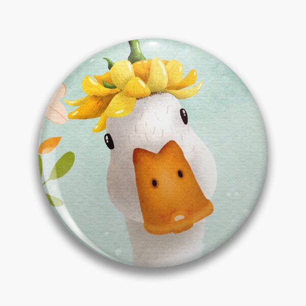 Item preview, Curious duck  designed and sold by dewdabbledesign.