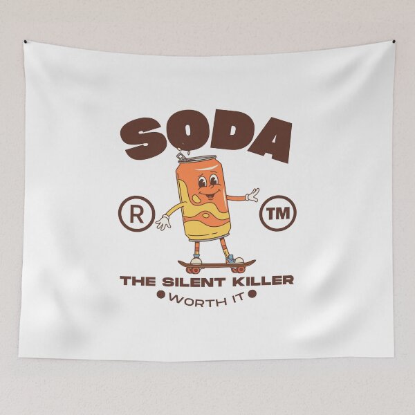 Item preview, Soda: the silent killer (worth it) designed and sold by Peerless-Prime.