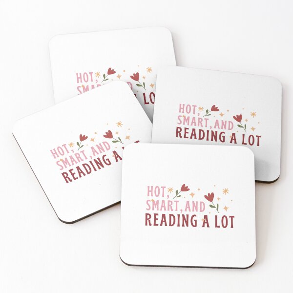 Item preview, Hot, Smart, and Reading A Lot designed and sold by divasturtle.