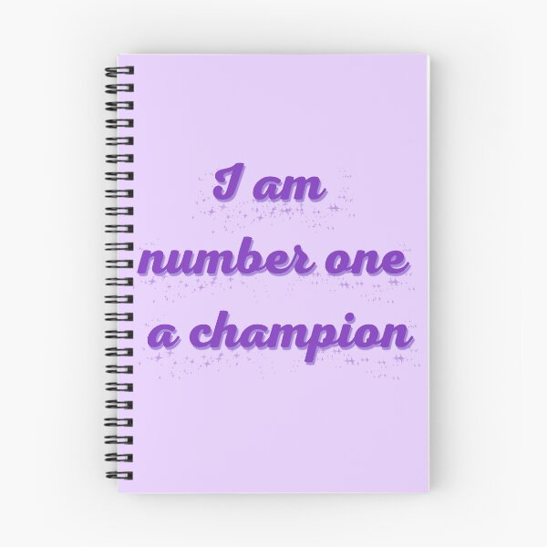 Item preview, I am number one  (purple) designed and sold by DiscoBallDesigns.