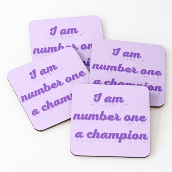 Item preview, I am number one  (purple) designed and sold by DiscoBallDesigns.