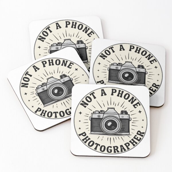 Item preview, Not A Phone Photographer designed and sold by Angry Swan Designs.
