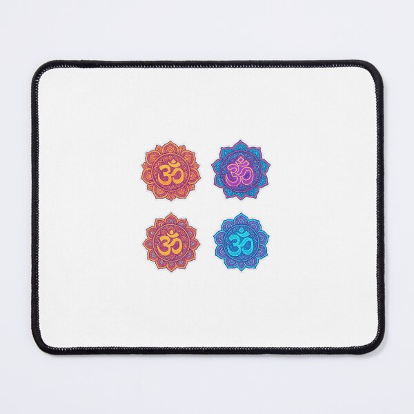Item preview, Mandala style OM Sticker Set of 4- VSCO, Mini Pack, Laptop Hydroflask Water Bottle Stickers designed and sold by MindblowingShop.
