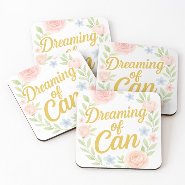 Item preview, Dreaming of Can – Watercolor Romantic Turkish Drama Quote designed and sold by Bloom & Charm Studio.