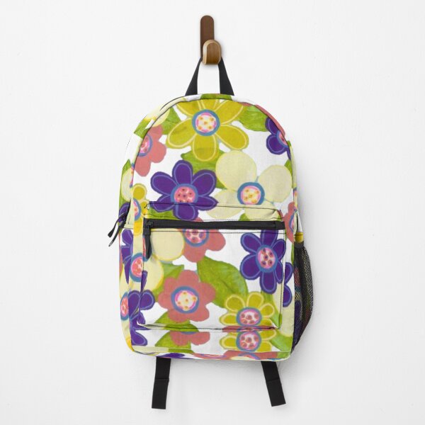 Item preview, Bright Abstract Flowers Painting designed and sold by kel72.