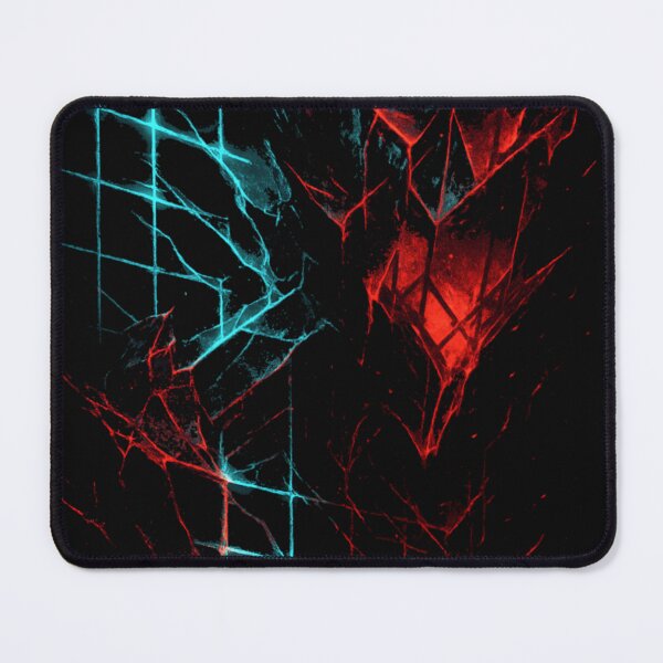 Item preview, The Lattice Fracture – Cyberpunk Glitch Shard Abstract designed and sold by Taintedstrokes.