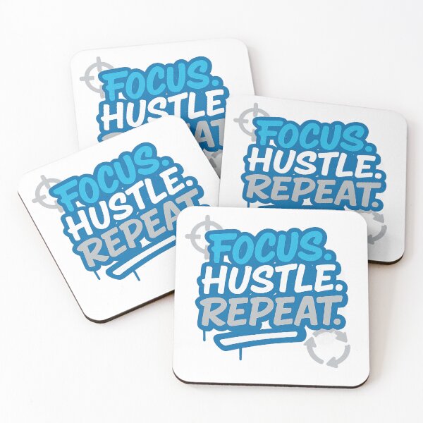 Item preview, Focus. Hustle. Repeat. designed and sold by RedHow.