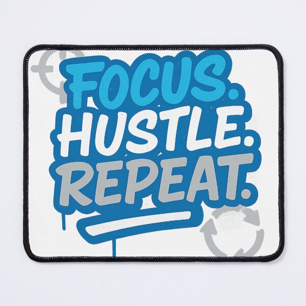 Item preview, Focus. Hustle. Repeat. designed and sold by RedHow.