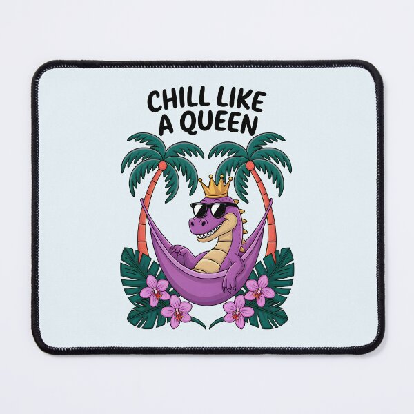 Item preview, Chill Like a Queen - Tropical Komodo Royalty designed and sold by Place-Heritages.