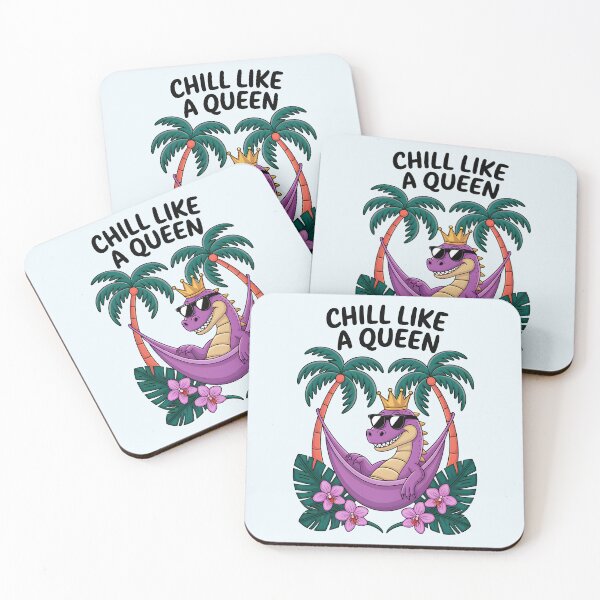 Item preview, Chill Like a Queen - Tropical Komodo Royalty  designed and sold by Place-Heritages.