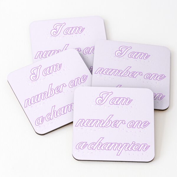 Item preview, I am number one  (lilac) designed and sold by DiscoBallDesigns.