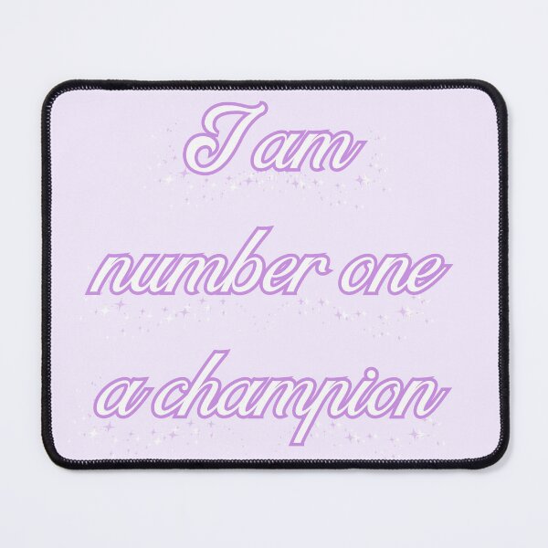 Item preview, I am number one (lilac) designed and sold by DiscoBallDesigns.