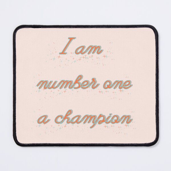 Item preview, I am number one (orange) designed and sold by DiscoBallDesigns.