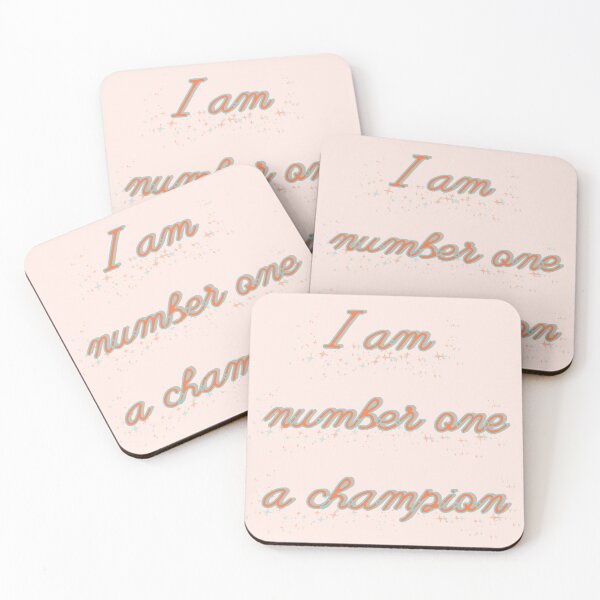 Item preview, I am number one (orange) designed and sold by DiscoBallDesigns.