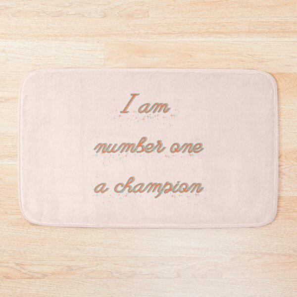 Item preview, I am number one (orange) designed and sold by DiscoBallDesigns.