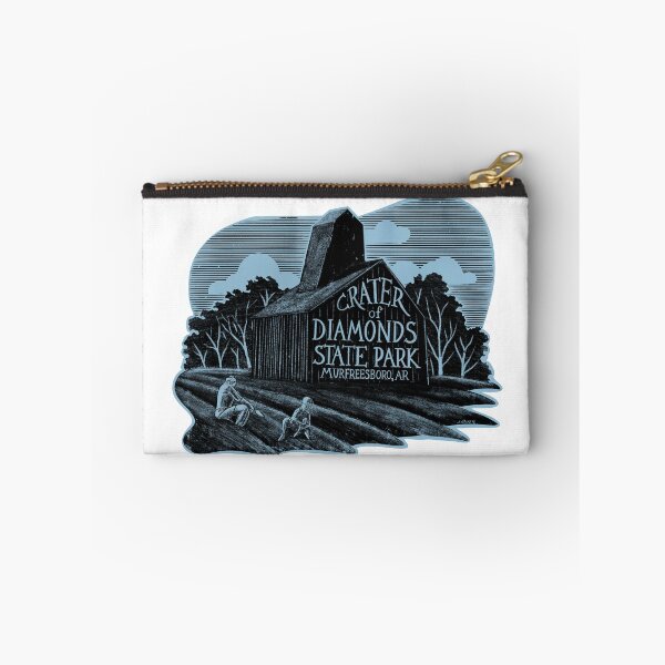 Item preview, Copy of Crater of Diamonds State Park Label designed and sold by John Morris Illustration.