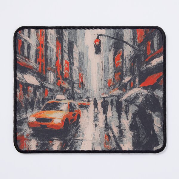 Item preview, Rainy Streets of New York designed and sold by Drawings Project.