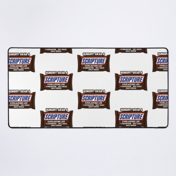Item preview, Hungry? Grab a Scripture | Funny Christian Parody Sticker designed and sold by CoachEkong.