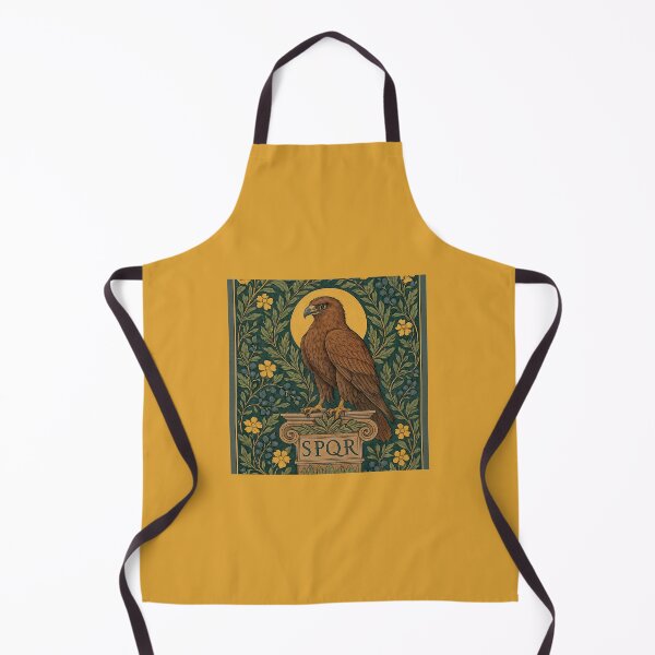Item preview, Brown Roman eagle SPQR green and gold designed and sold by WildArtIT.