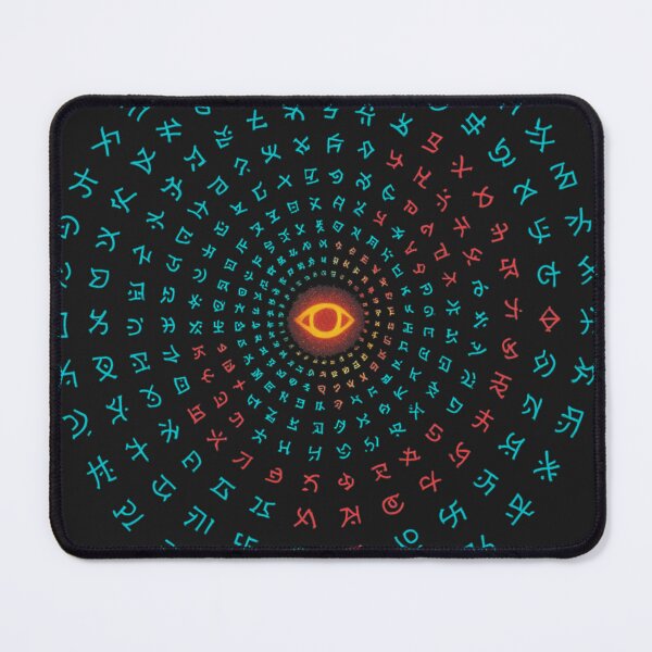 Item preview, Spiral Codex Eye – Collapse Glyph Mandala designed and sold by Taintedstrokes.