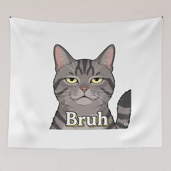 Item preview, Bruh Bored Cat designed and sold by Nucbit.
