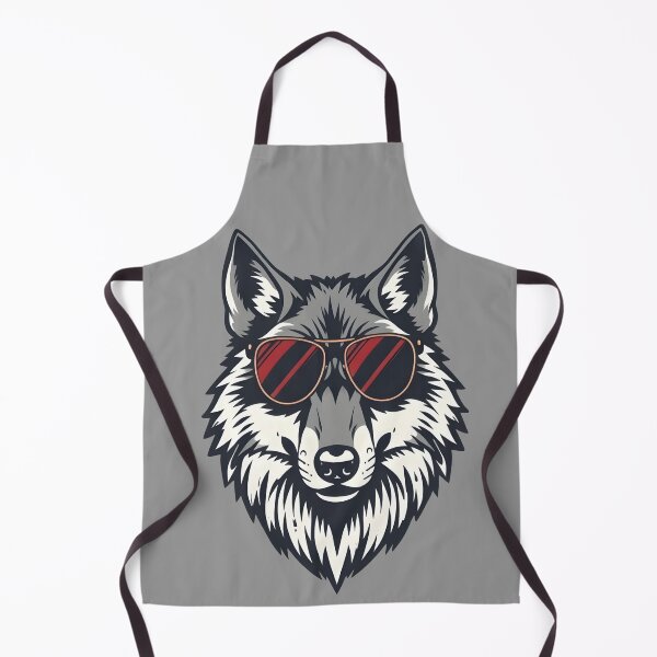 Item preview, Vintage Wolf with Sunglasses Wilderness Vibes designed and sold by 95kinimoD.